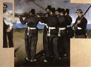Edouard Manet The Execution of  Maximillian Norge oil painting reproduction